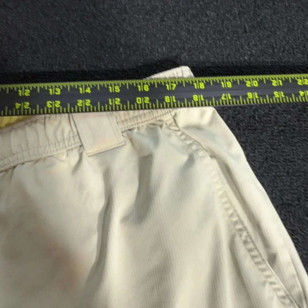 Fielder BONOBOS Stretch Convertible Cargo Pants Size XL Khaki Outdoor Ripstop
